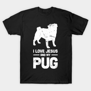 Pug - Funny Jesus Christian Dog T-Shirt